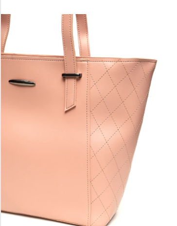 M3 Women’s Handbag – Quilted Tote Bag with Shoulder Handles