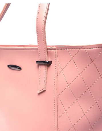 M3 Women’s Handbag – Quilted Tote Bag with Shoulder Handles