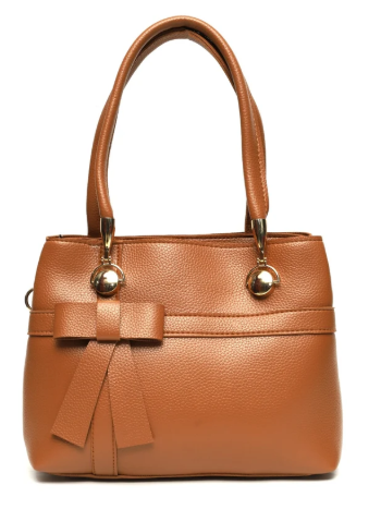 Dual Tie Handbag – Shoulder Bag with Bow Detail