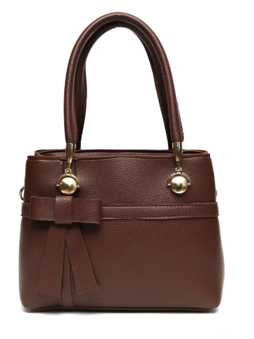 Dual Tie Handbag – Shoulder Bag with Bow Detail