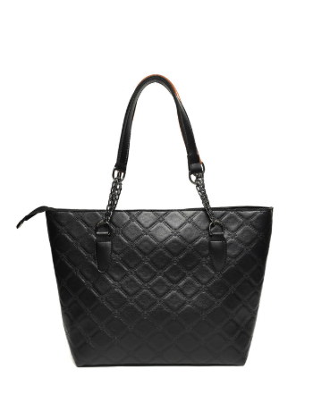 Dual Strap Handbag – Quilted Tote Bag