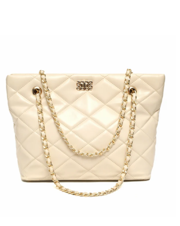 Cross Stitch Handbag - Quilted Shoulder Bag