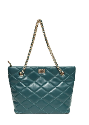 Cross Stitch Handbag - Quilted Shoulder Bag