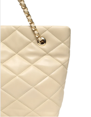 Cross Stitch Handbag - Quilted Shoulder Bag